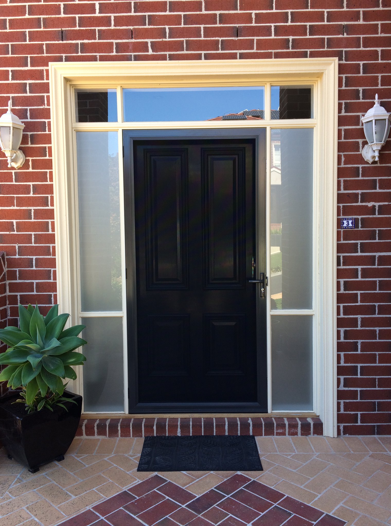 security door installation